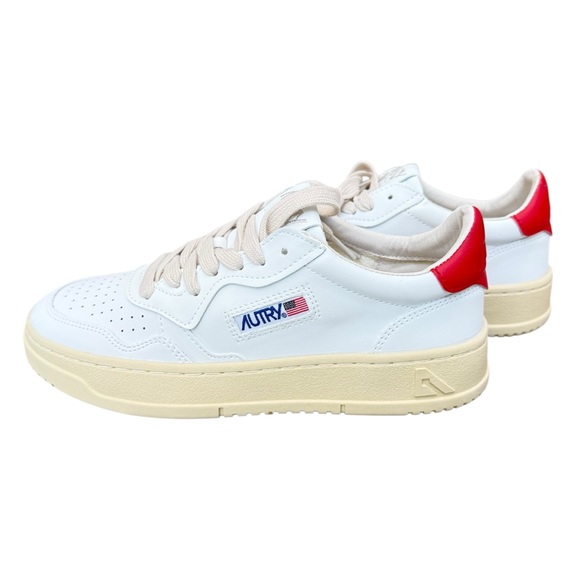 Autry Shoes - NIB Autry Medalist White and Red Sneakers Size 37